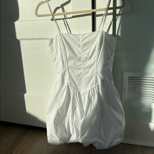 Fleur du Mal | Dresses | Fleur Du Mal Long Sleeve Flared Corset Latte Small  | Poshmark